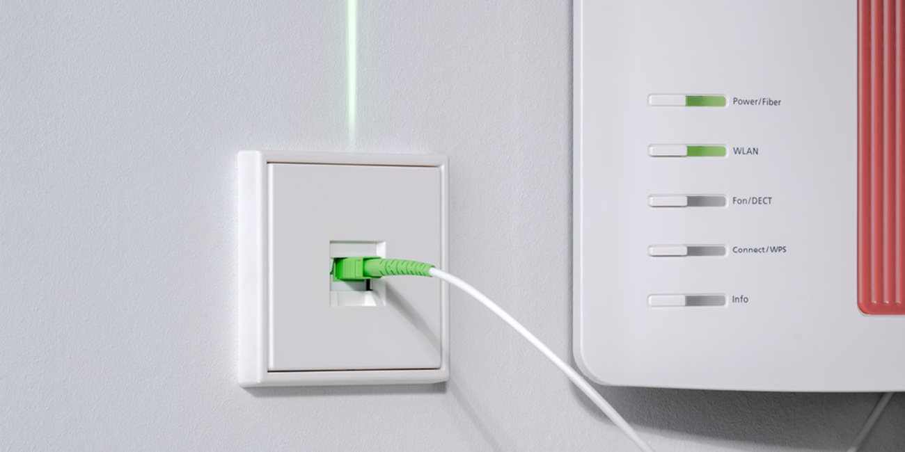 Die neuen Glasfaser-Anschlussdosen bei Hornauer Elektrotechnik in Pösing